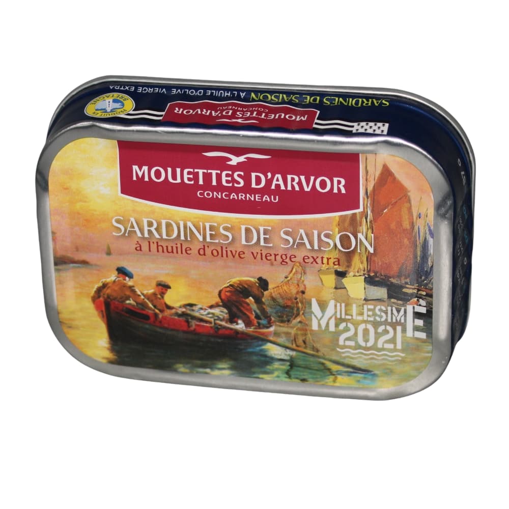 Kollektion 5 Dosen Jahrgangssardinen "Saison 2020 bis 2024"