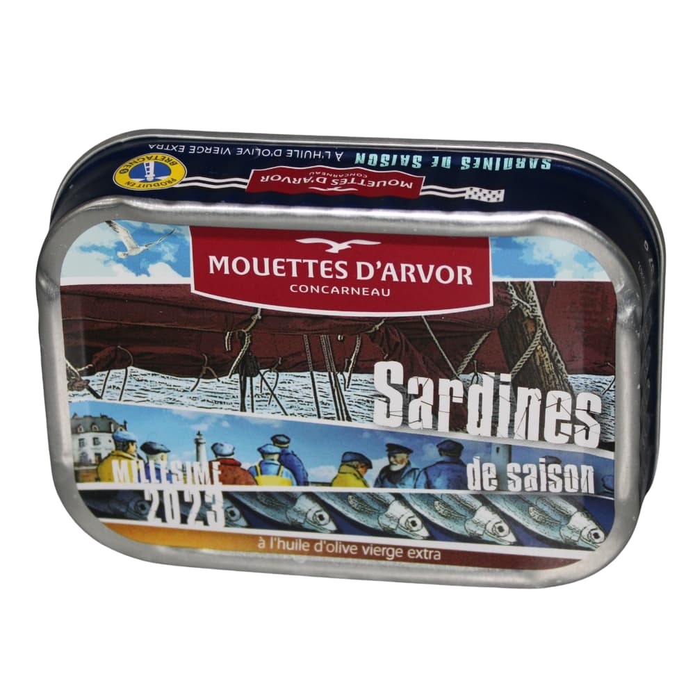 Kollektion 5 Dosen Jahrgangssardinen "Saison 2020 bis 2024"