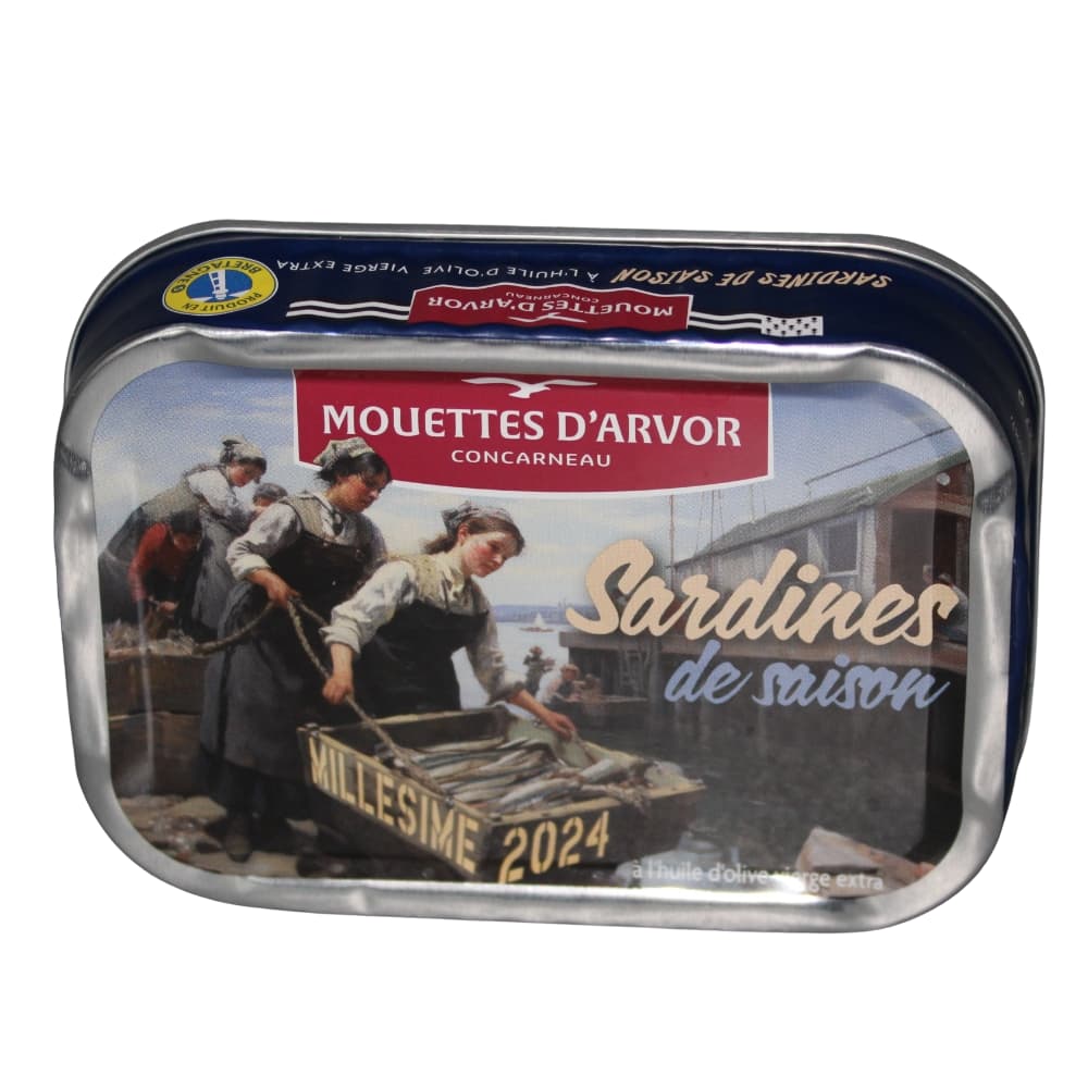 Kollektion 5 Dosen Jahrgangssardinen "Saison 2020 bis 2024"