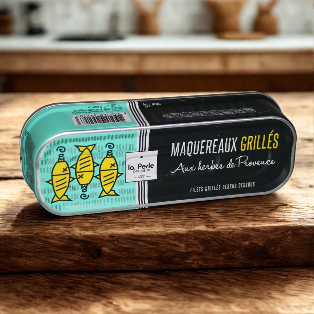 Grillede makrelfileter med urter fra Provence