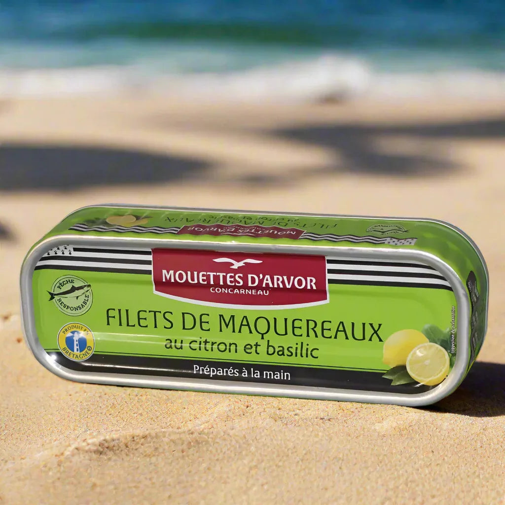 Makrelenfilets mit Zitrone und Basilikum - Les Mouettes d'Arvor ... Makrelenfilets mit Zitrone und Basilikum - Les Mouettes d'Arvor ...