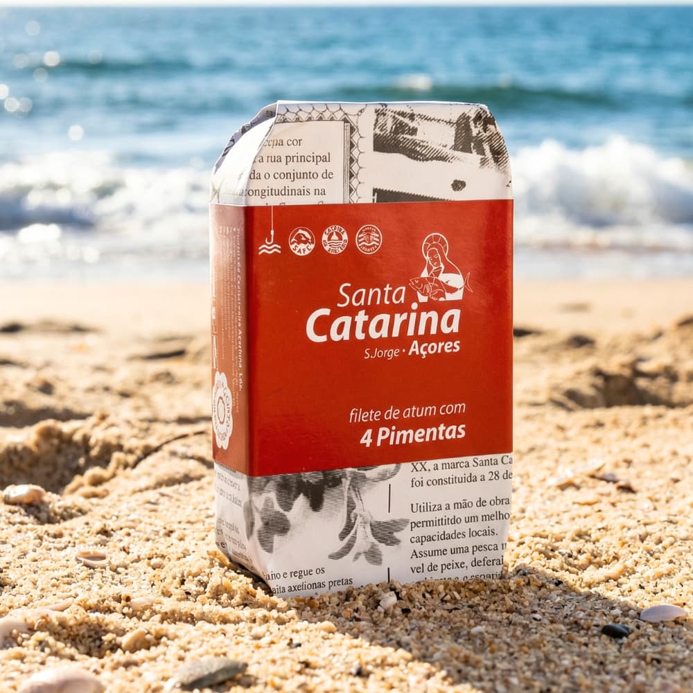 Kollektion 12 Dosen Thunfischfilets Santa-Catarina Santa Catarina