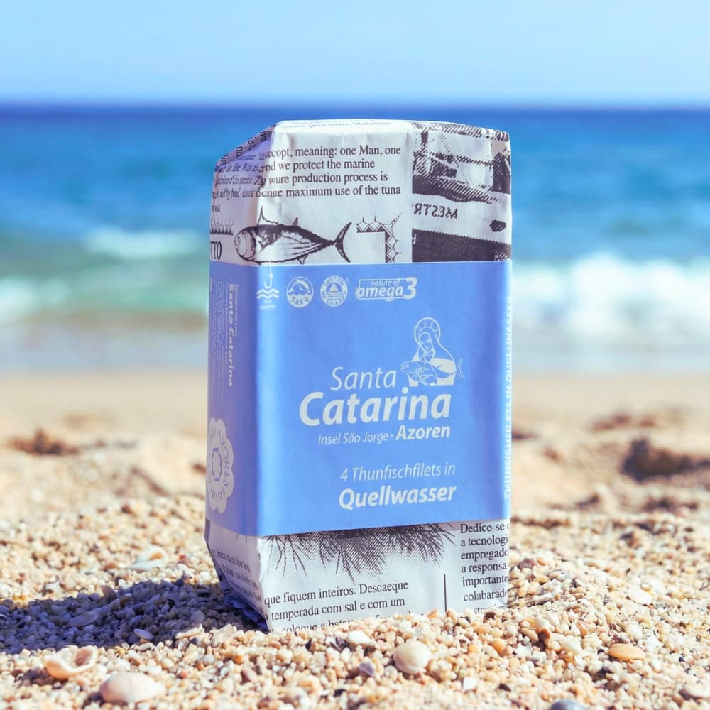Thunfischfilets Natur (ohne Öl) von den Azoren Santa Catarina