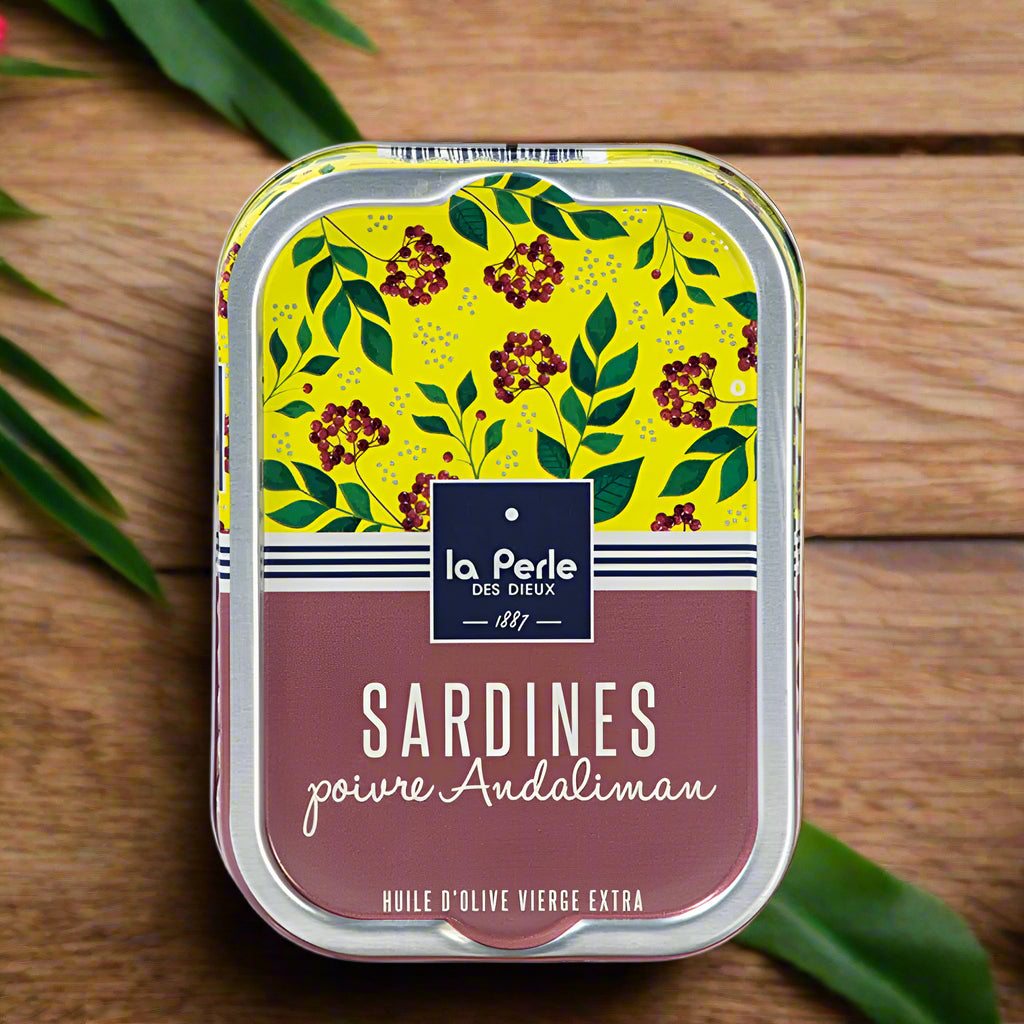 Sardinen mit Andaliman-Pfeffer La Perle des Dieux
