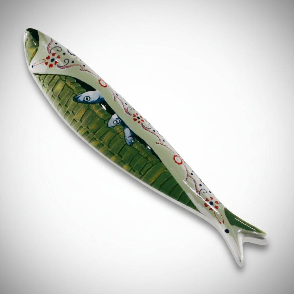 Sardinha de Lisboa - “Cesta da Varina” - von Bordallo Pinheiro