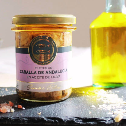 Andalusische Makrelenfilets in Olivenöl 190g - Conservera de Tarifa
