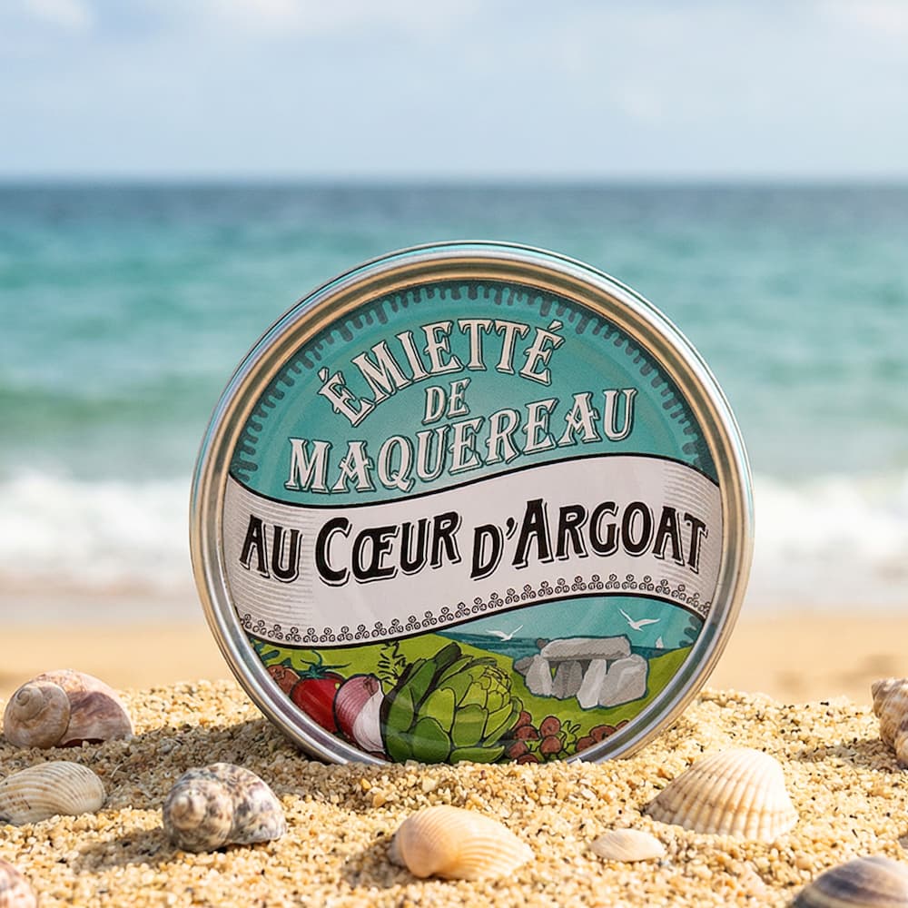 Émietté der Makrele mit Artischocken und Buchweizen Belle Iloise