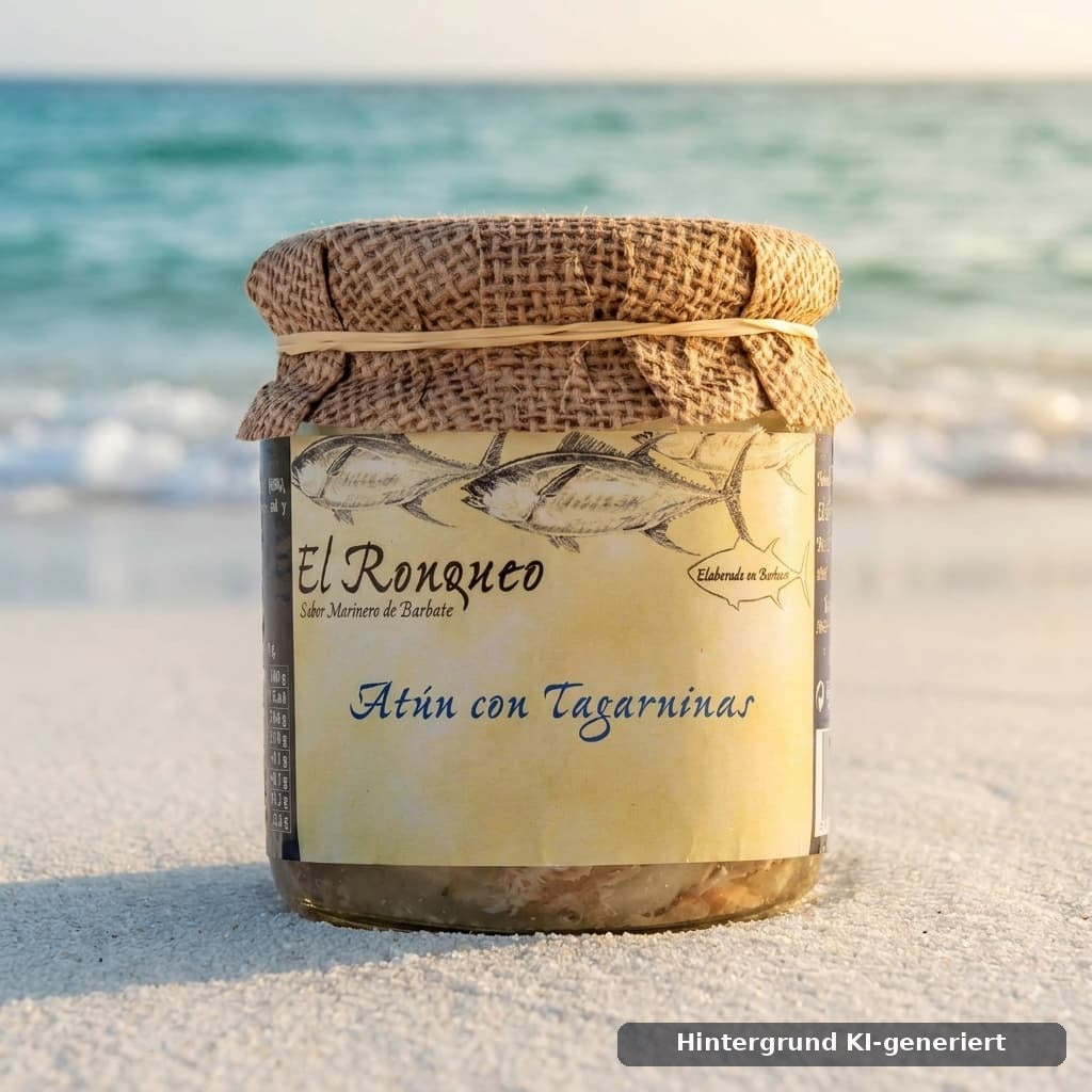 Thunfisch mit Tagarninas (Thunfisch mit wilden spanischen Golddistel) Glas 250 g Conservas El Ronqueo