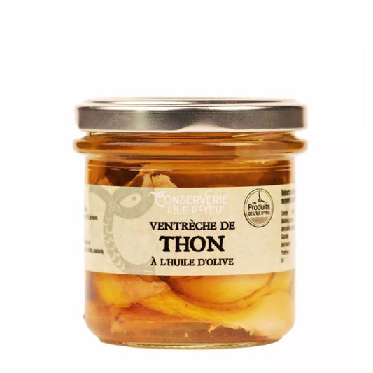 Bauchfleisch von Thunfisch Germon in Olivenöl 140g - Conserverie de l'Ile d'Yeu