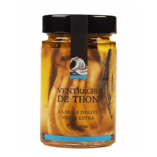Bauchfleisch von Thunfisch Germon in Olivenöl 190g Prestige - Conserverie de l'Ile d'Yeu