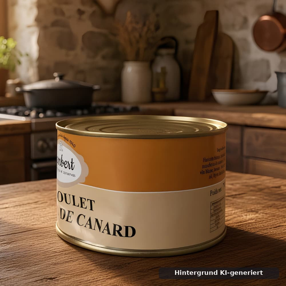 Cassoulet mit Entenconfit aus dem Périgord 800g (zerbeult)