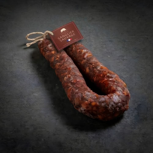 Chorizo de Sanglier Sauvage 100% Français (Wildschwein-Chorizo mit Paprika) 250g