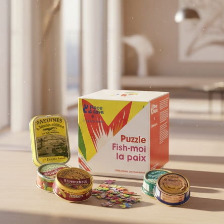 Puslespilsæske FISH-MOI LA PAIX