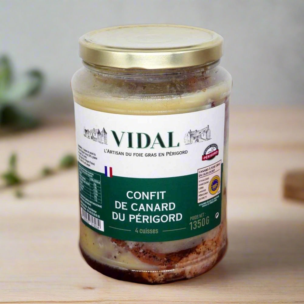 Confit de Canard (duck confit 4 legs) 1,350g