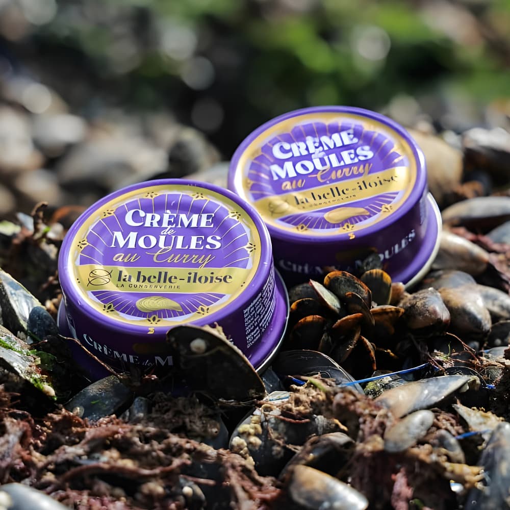 Breton mussel cream with curry