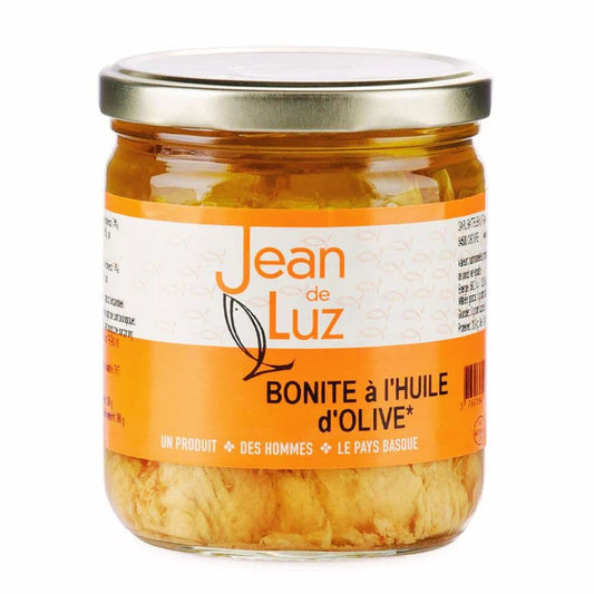 Filets vom Bonito Thunfisch in Olivenöl aus dem Baskenland 380g - Jean de Luz