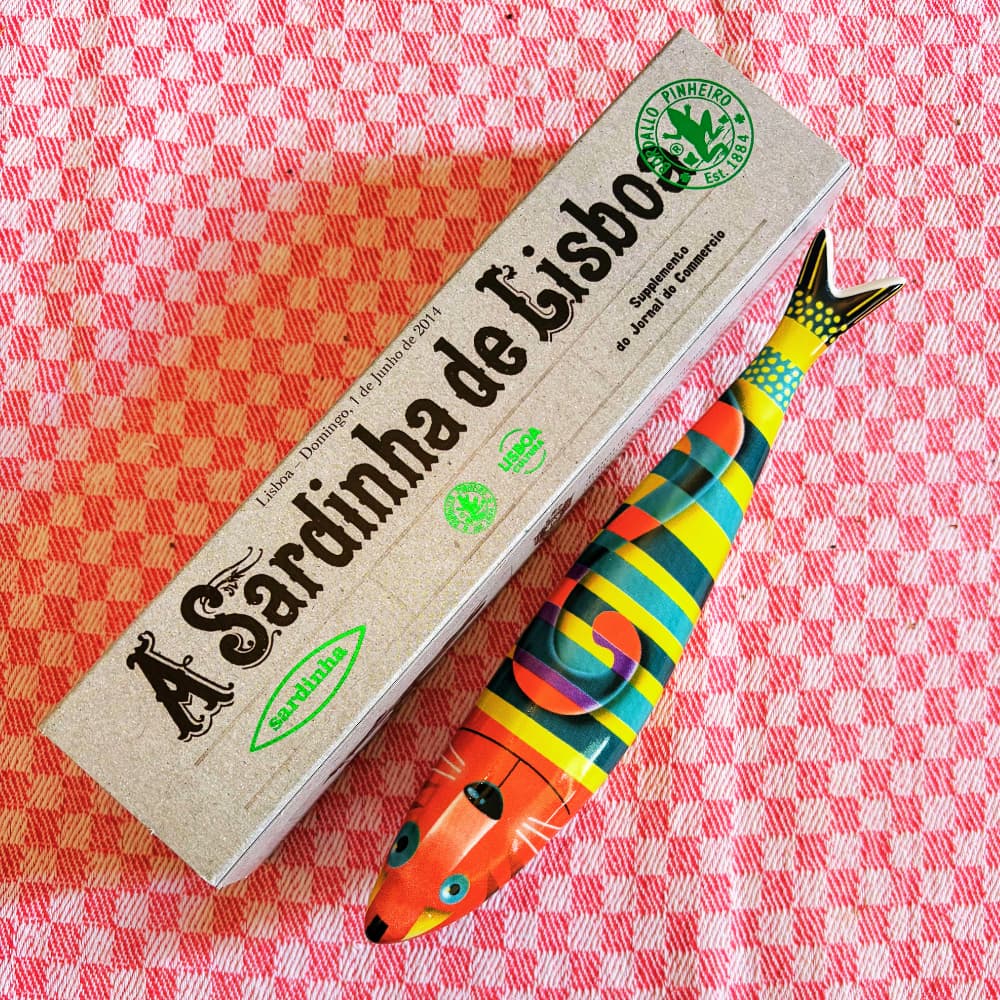 Sardinha de Lisboa - Gato (die Katze) von Bordallo Pinheiro