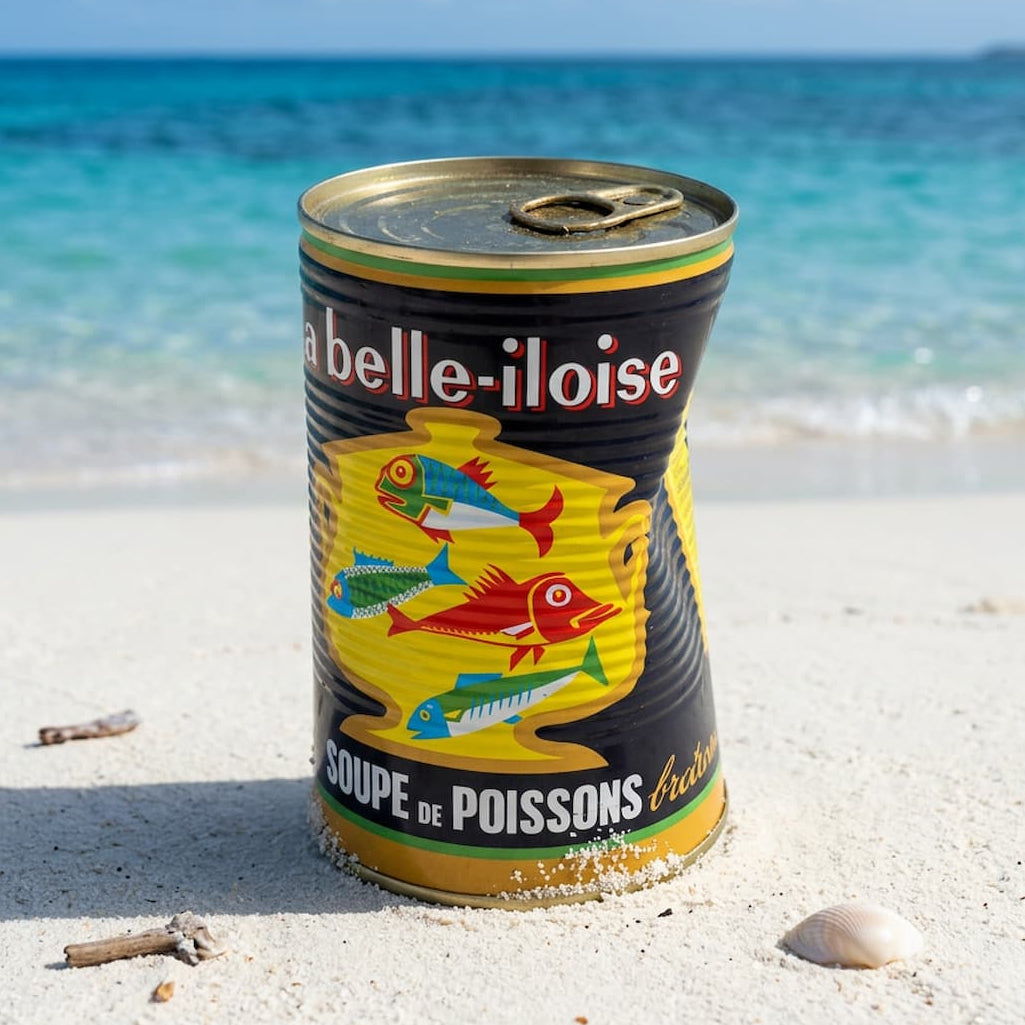 Klassische bretonische Fischsuppe (zerbeult)
