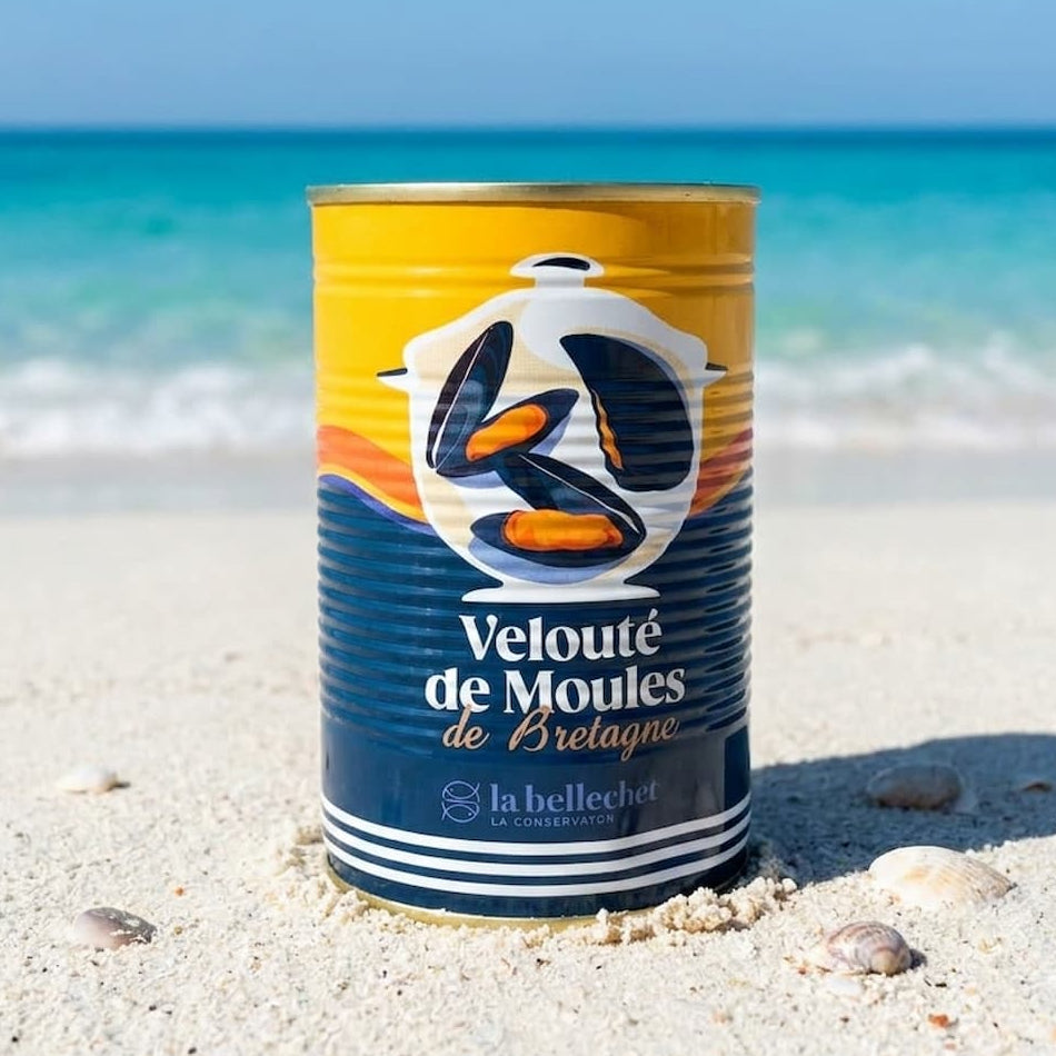 Velouté de Moules de Bretagne – Bretonische Muschelsuppe (zerbeult) Belle Iloise