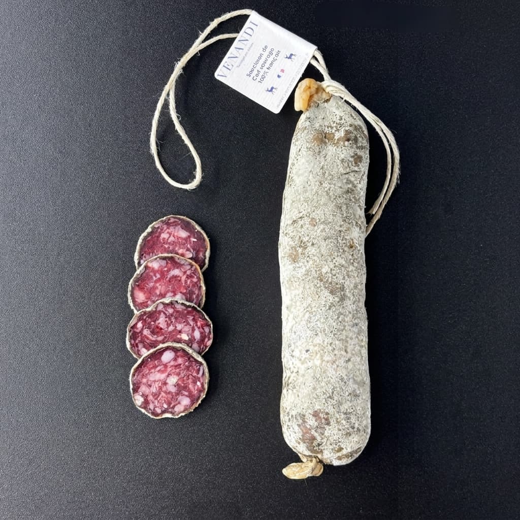 Saucisson de Cerf Sauvage 100% Français (Wildhirsch-Salami) 180g