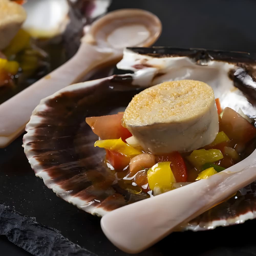 Medallones de Huevas de Merluza Picantes (Pikante Seehecht-Rogen-Medaillons) - Real Conservera Española - Maître Philippe & Filles