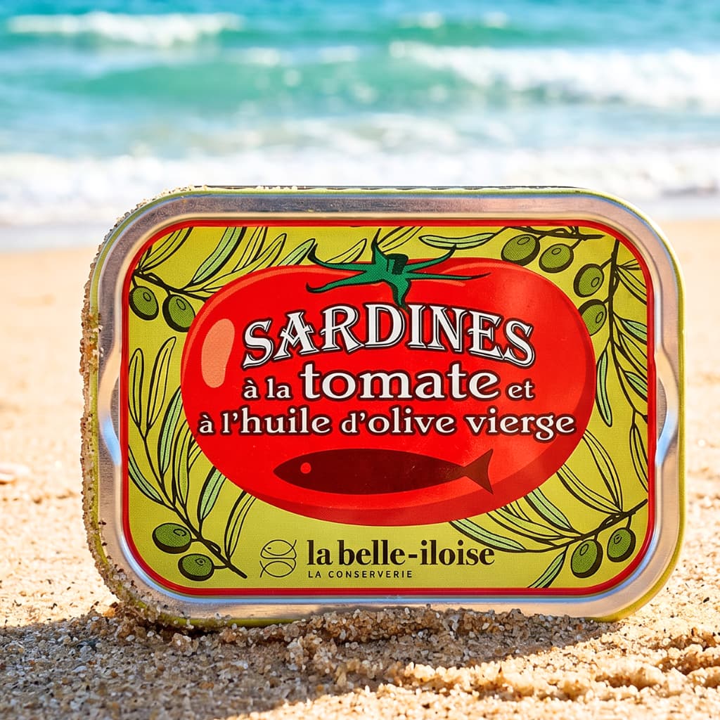 Sardine mit Tomate und Olivenöl Belle Iloise