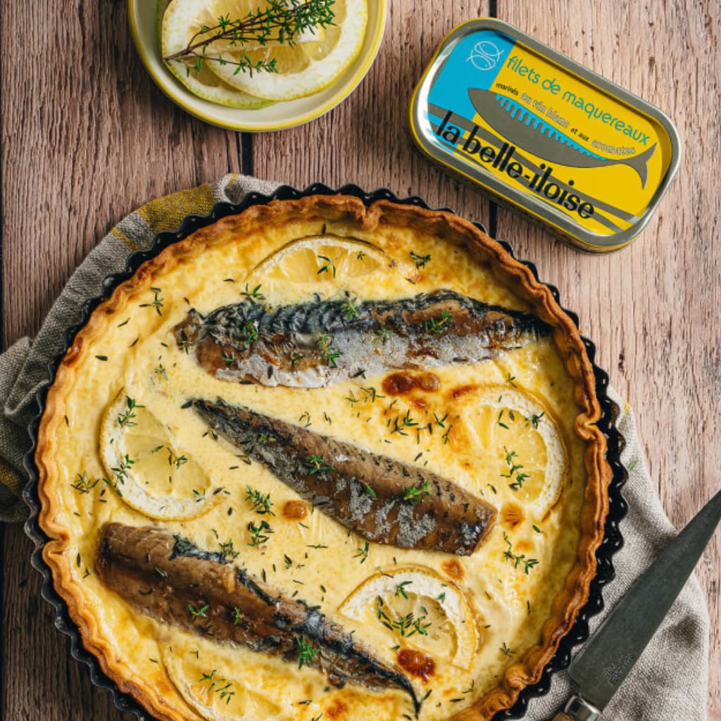 Makrelenfilets in Weißwein Belle Iloise