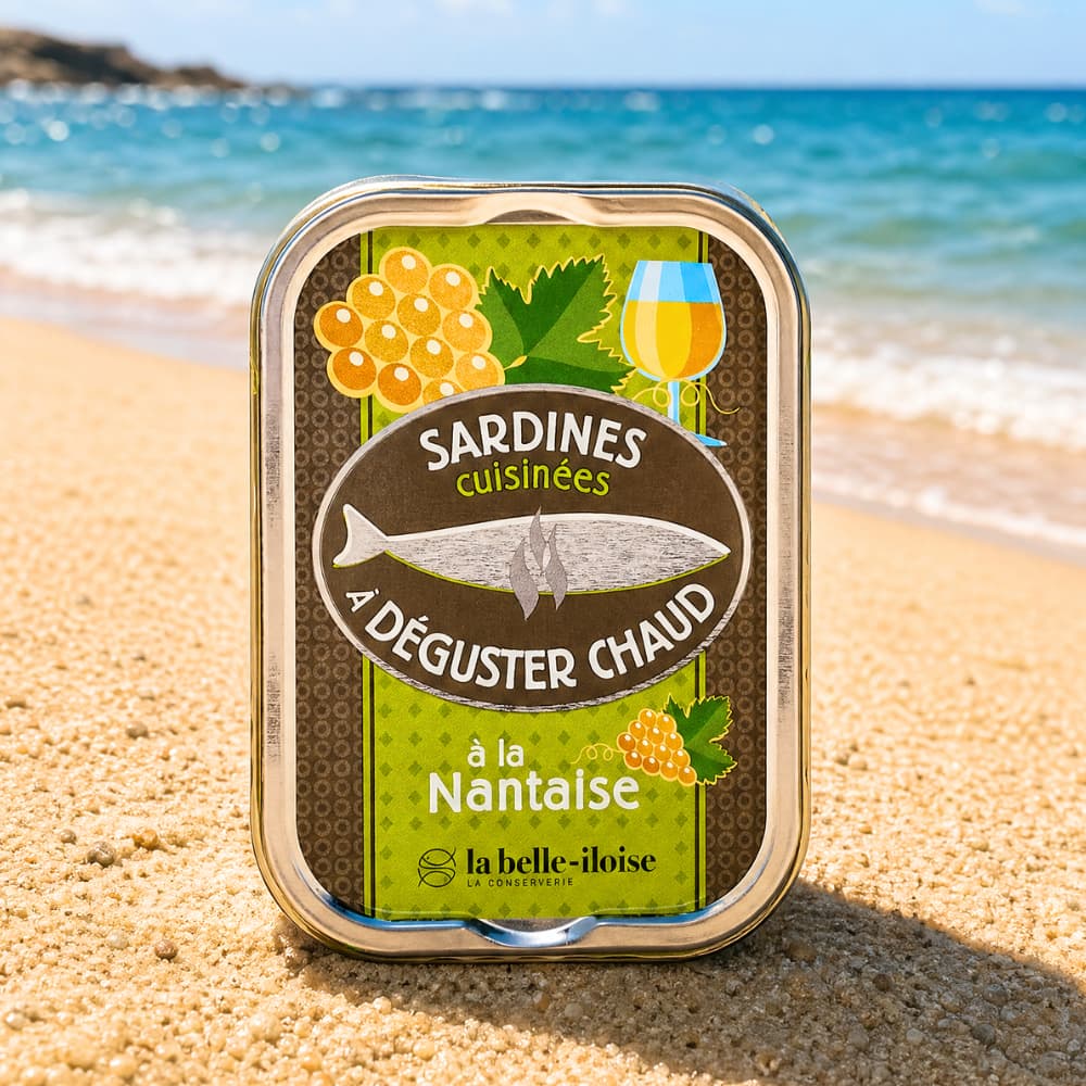 Sardinen à la Nantaise (mit Muscadet) zum Braten Belle Iloise