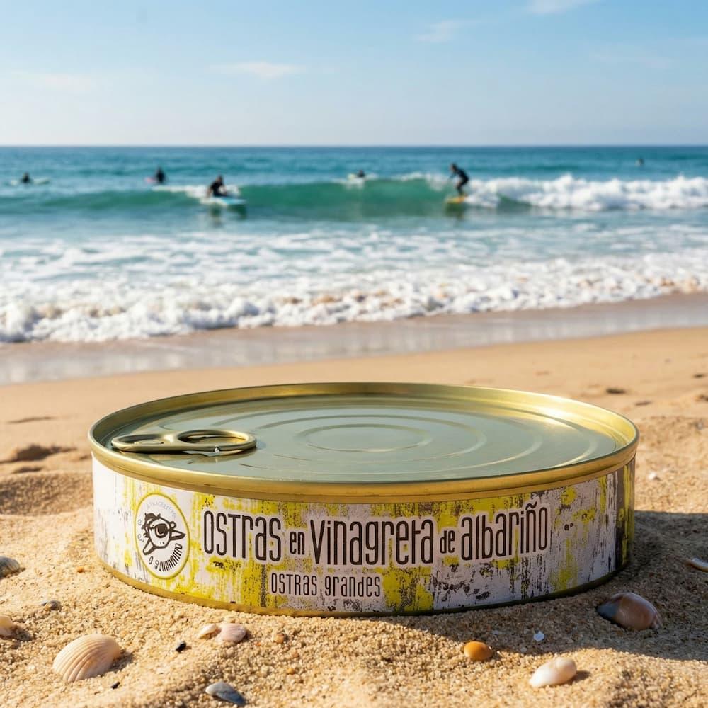 Austern aus Galizien in Albariño-Vinaigrette - O Submarino - Maître Philippe & Filles