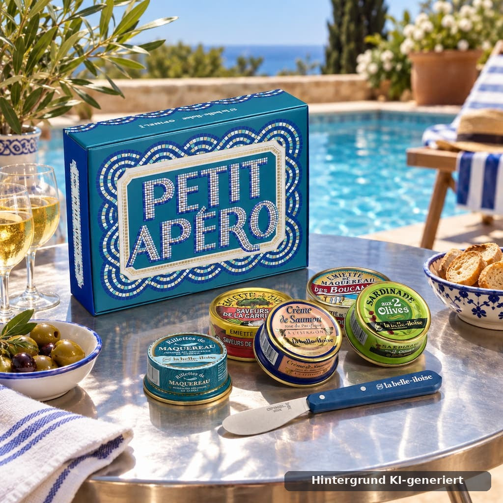 Geschenkbox Petit Apéro mit Opinel | La Belle-Iloise Belle Iloise