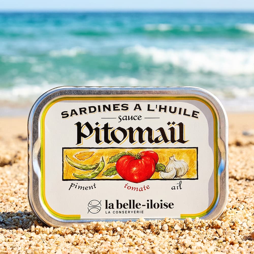 Sardines Sauce Pitomaïl (Piment, Tomate und Knoblauch) Belle Iloise