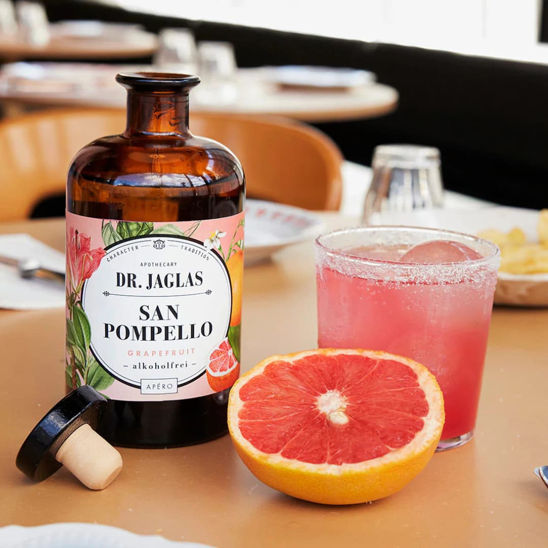 San Pompello - Pink Grapefruit Drink - Dr. Jaglas