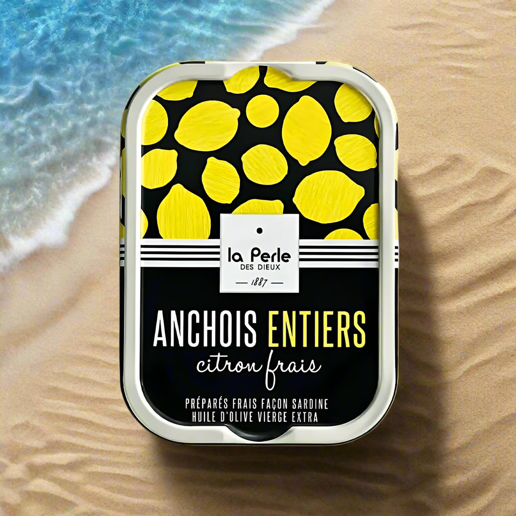 Ganze Sardellen mit frischer Zitrone
La Perle des dieux