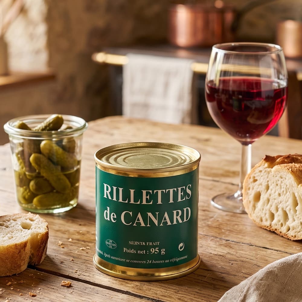 Rillettes de Canard Enten-Rillettes · 95 g Maison Lembert