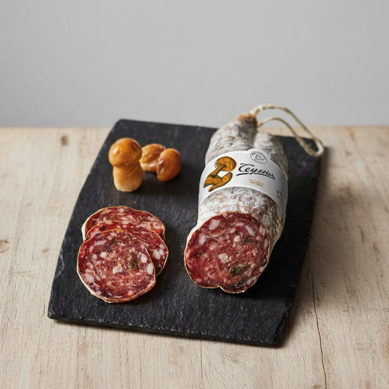 Saucisson d'Ardèche mit Steinpilzen 200-250g -  Teyssier Salaisons  - Maître Philippe & Filles