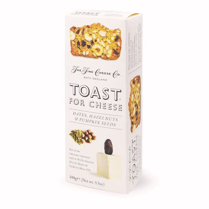Toast for cheese with hazelnuts