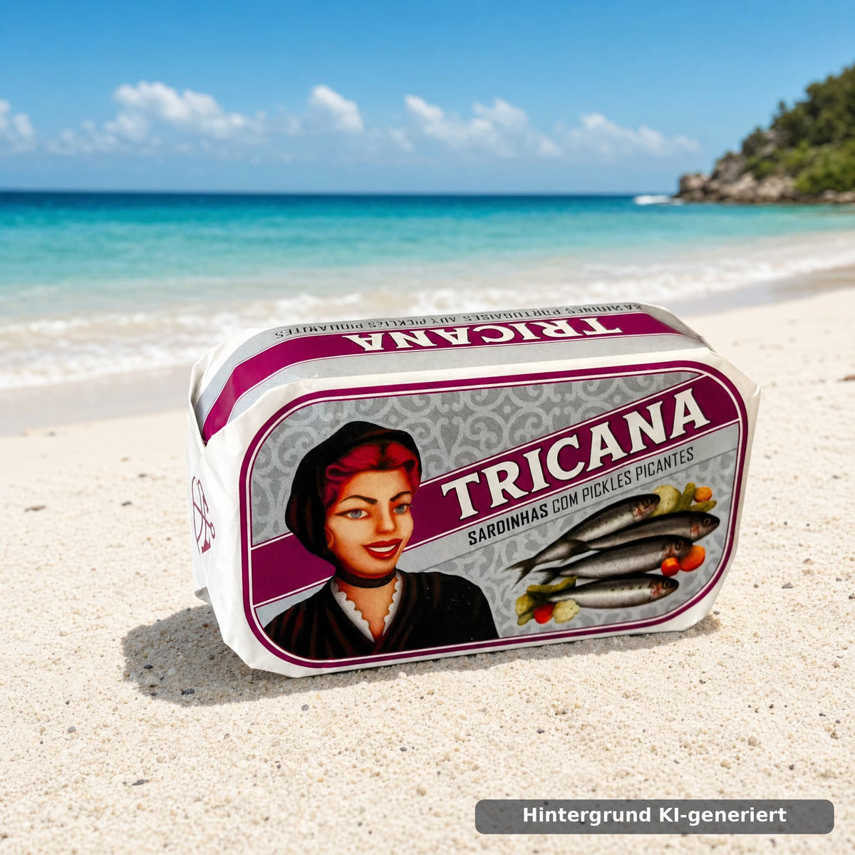 Sardinen mit scharfen Pickles 120g Tricana