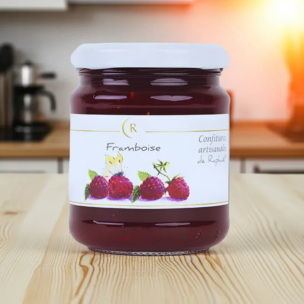 Himbeer-Konfitüre 250g - Confitures de Raphaël - Maître Philippe & Filles