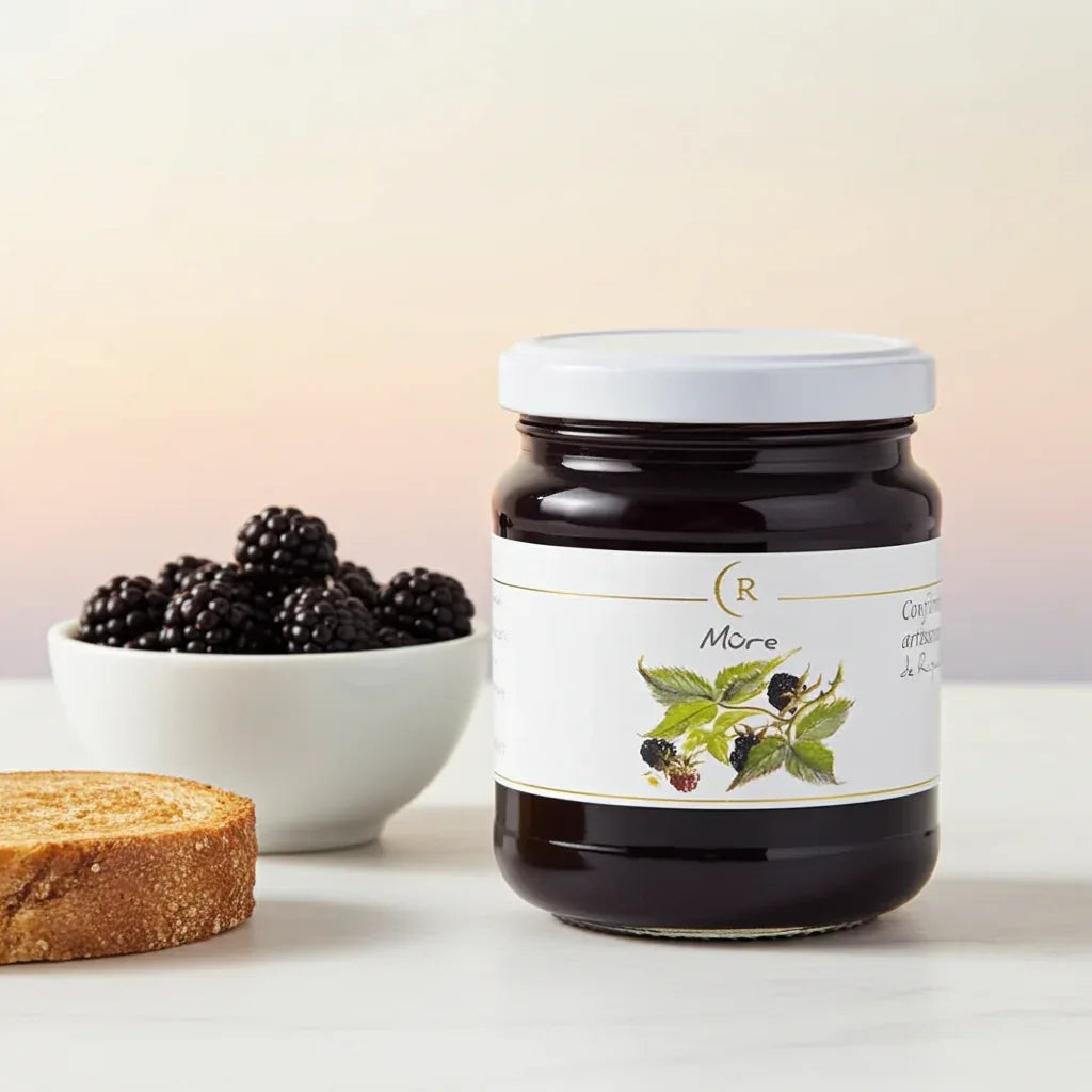 Brombeer-Konfitüre 250g - Confitures de Raphaël - Maître Philippe & Filles
