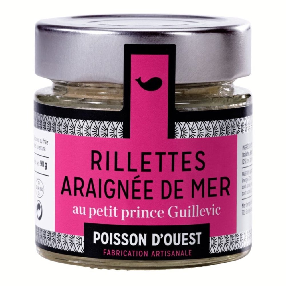 4 Edel-Rillettes aus der Bretagne -  Poisson d'Ouest  - Maître Philippe & Filles