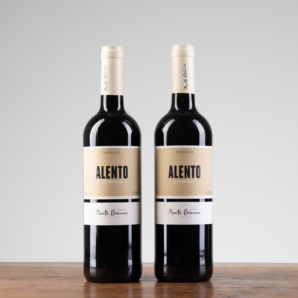 Alento Tinto, Rotwein aus Portugal - Adega do Monte branco