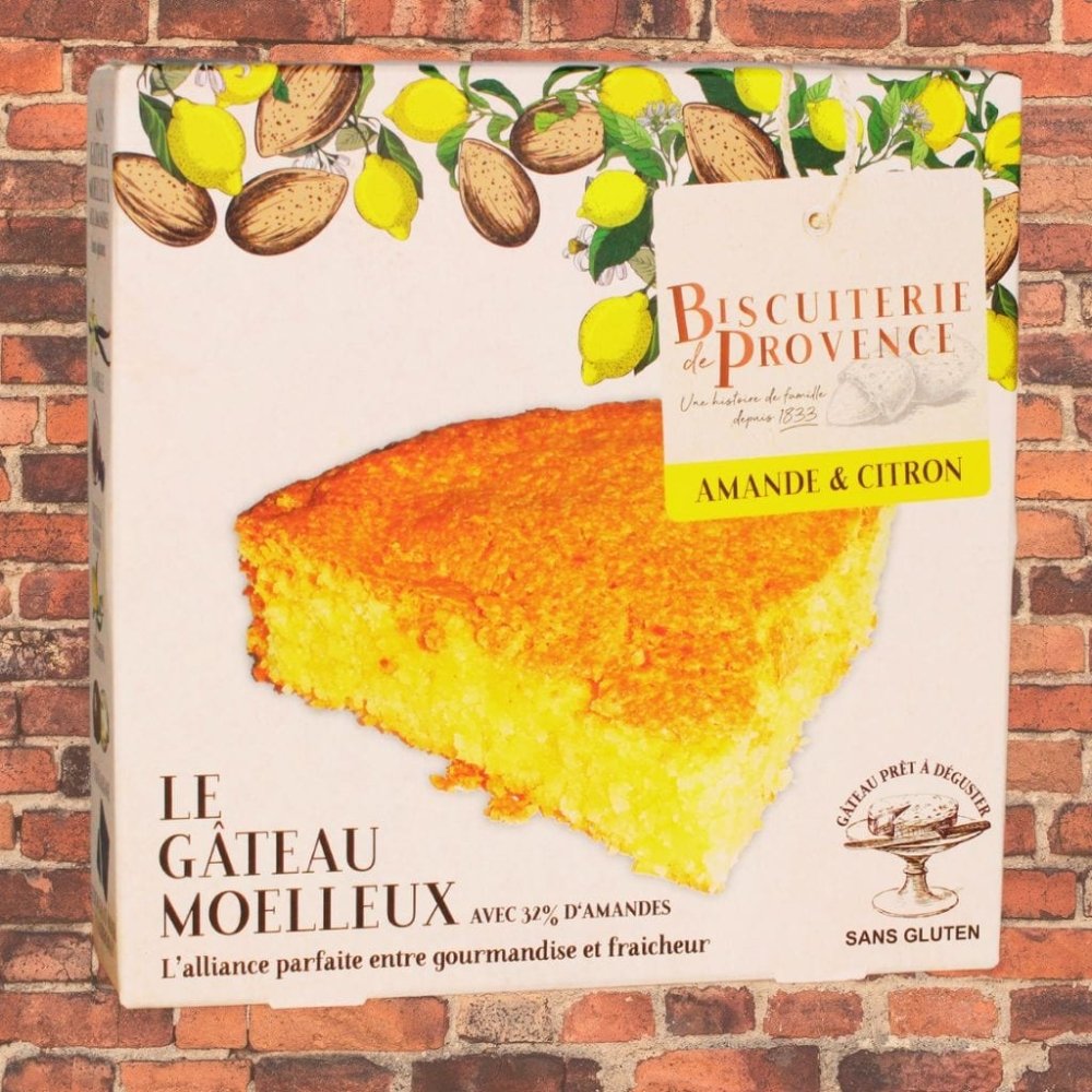 Amandier au citron (glutenfreier Mandel-Zitronenkuchen) -  Biscuiterie de Provence  - Maître Philippe & Filles