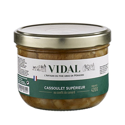 Cassoulet mit Confit de Canard (Entenconfit) -  Vidal  - Maître Philippe & Filles