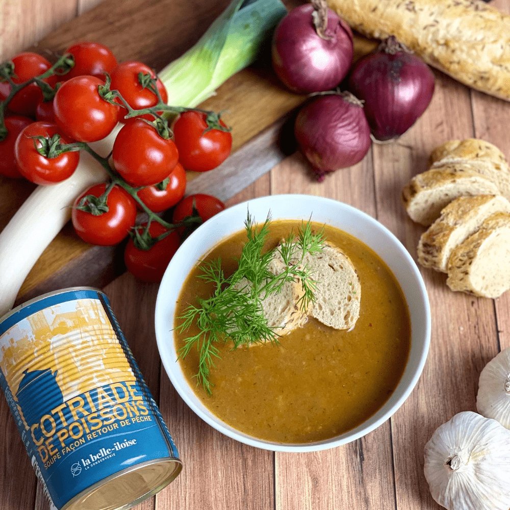 Cotriade (Fischsuppe mit Stückchen) - Belle Iloise