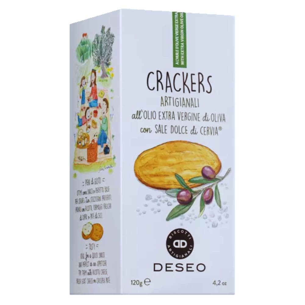 Crackers all'olio extra vergine aus der Toscana -  Deseo  - Maître Philippe & Filles