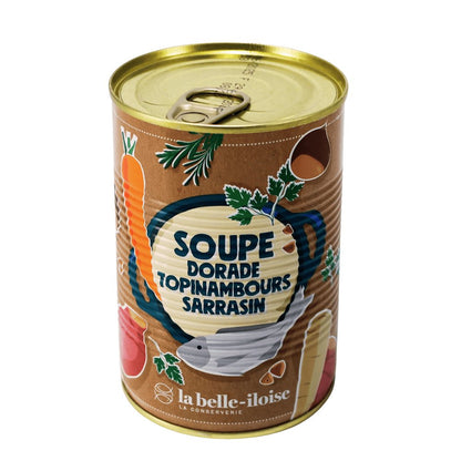 Doraden-Suppe mit Topinambur und Buchweizen - Belle Iloise