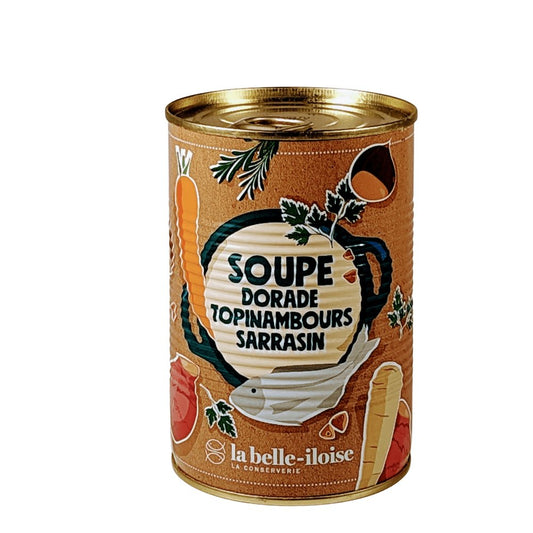 Doraden-Suppe mit Topinambur und Buchweizen -  Belle Iloise  - Maître Philippe & Filles