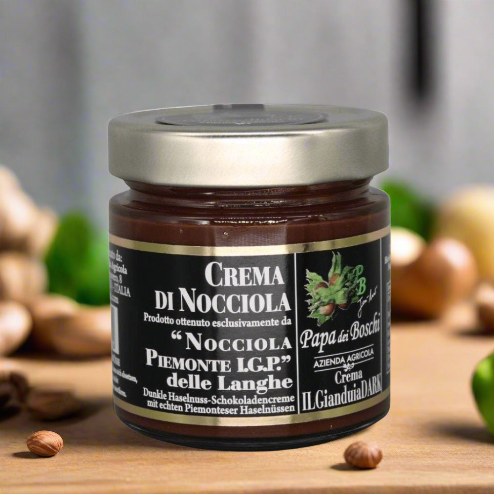 Dark Piedmont hazelnut chocolate cream (without milk) – Maître Philippe ... Dark Piedmont hazelnut chocolate cream (without milk) – Maître Philippe ...