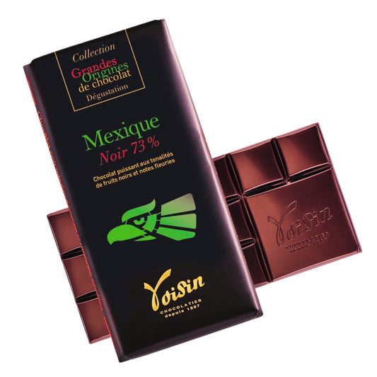 Dunkle Schokolade 73% Kakao, Mexiko -  Voisin Chocolatier  - Maître Philippe & Filles