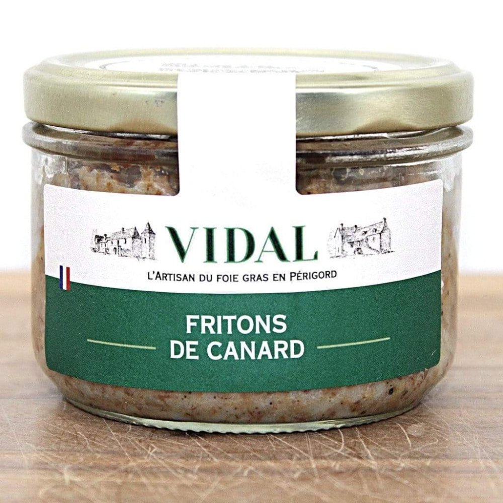 Enten-Fritons aus dem Périgord (kross gebratene Entengrieben) - Vidal